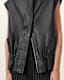 Sofi Relaxed Fit Leather Gilet