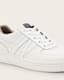Vix Low Top Round Toe Leather Trainers