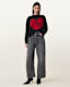 Luv Heart Intarsia Jumper