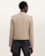 Balfern Belted Suede Biker Jacket