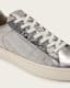 Shana Low Top Metallic Leather Trainers