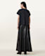 Giana Leather Maxi Skirt