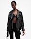 Billie Embellished Leather Biker Jacket
