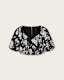 Levy Floral Cropped Top