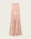 Dorina Sleeveless Ruched Maxi Dress