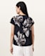 Anna Floral Print Short Sleeve T-Shirt