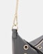 Evaline Eyelet Leather Crossbody Bag
