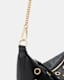 Evaline Eyelet Leather Crossbody Bag