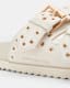 Khai Two Strap Suede Eyelet Sandals