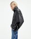 Clay Oversized Leather Jacket