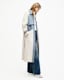Dayly Denim Panelled Relaxed Trench Coat