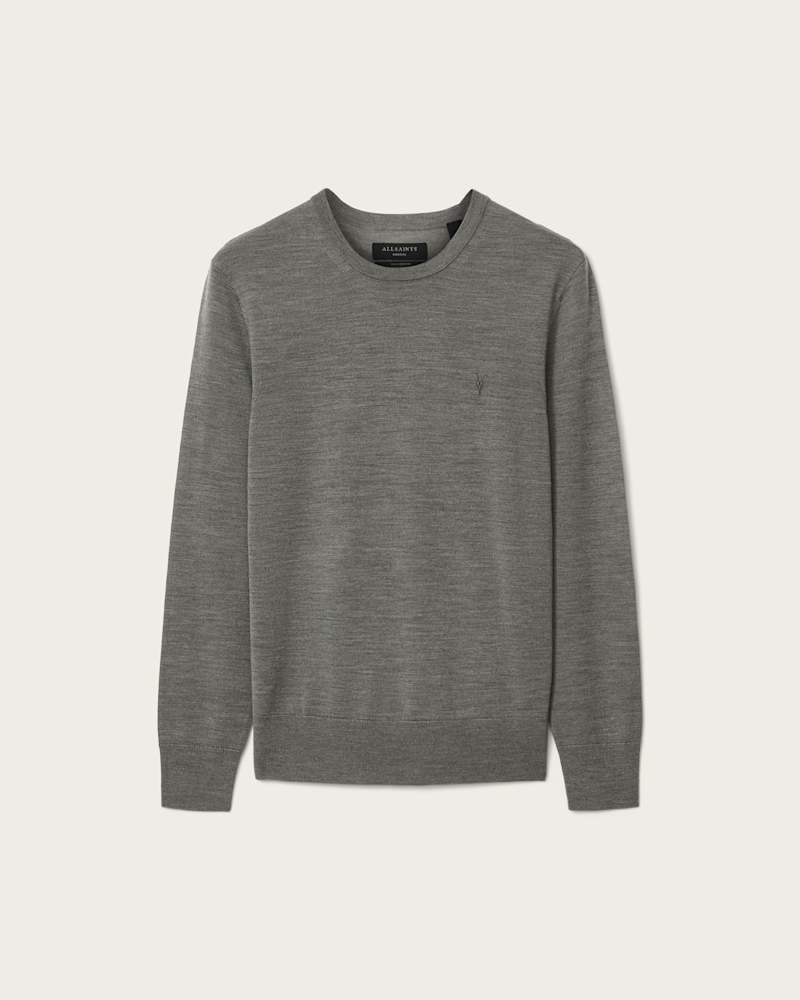 Mode Merino Crew Neck Ramskull Jumper