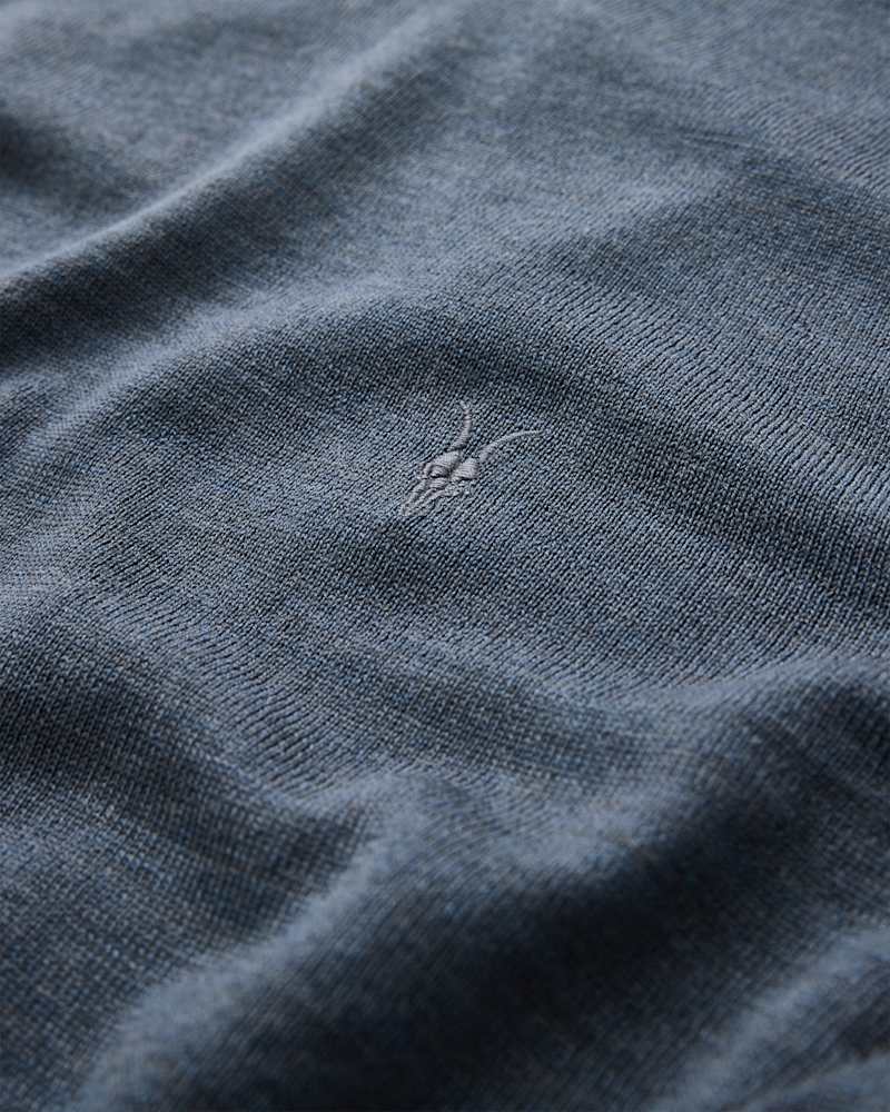 Mode Merino Crew Neck Ramskull Jumper