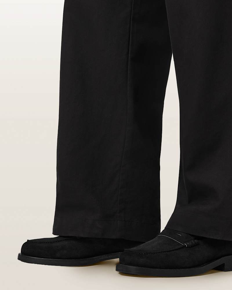 Conway Wide Leg Pleated Trousers