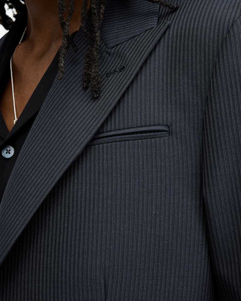 Howling Pinstripe Relaxed Fit Blazer
