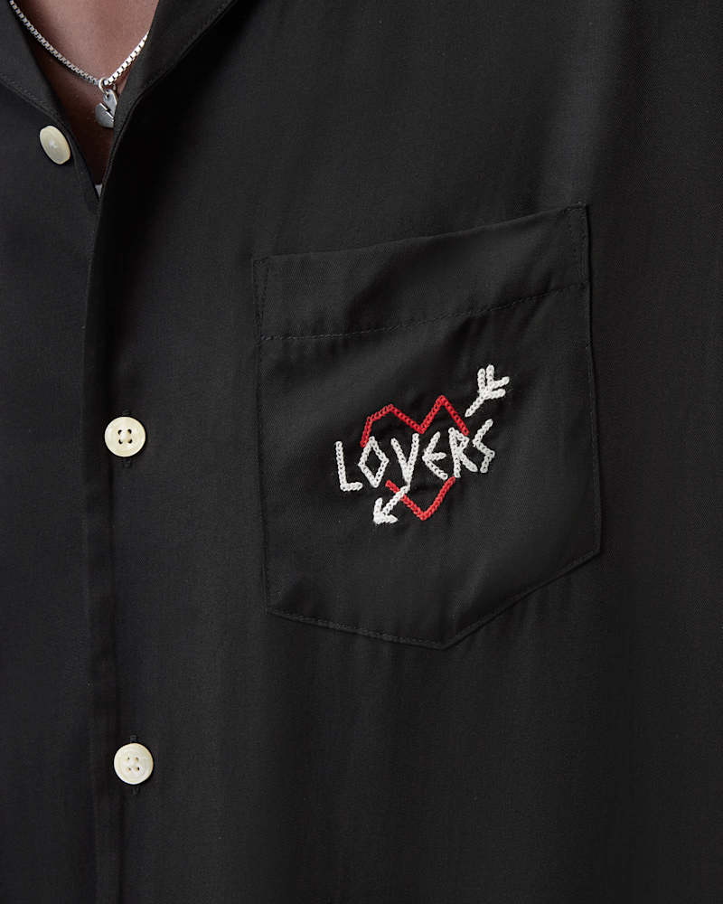 Lovers Embroidered Relaxed Fit Shirt