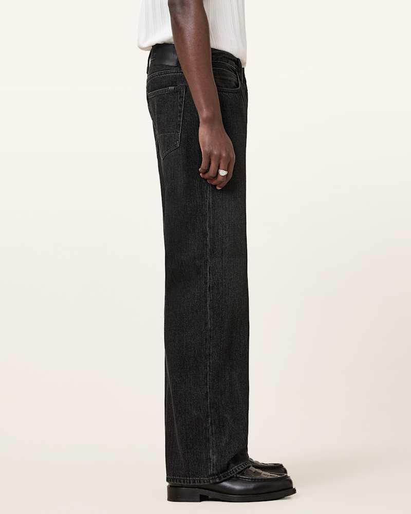 Lenny Loose Fit Wide Leg Denim Jeans