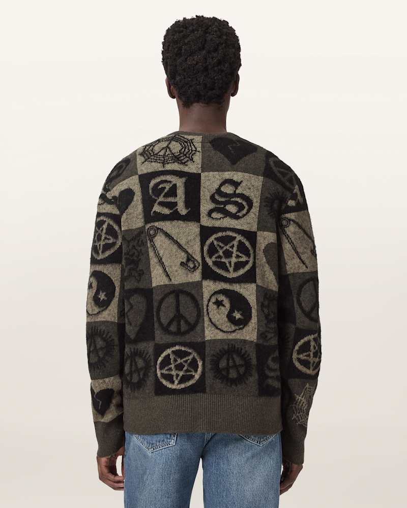 Travis Jacquard Cardigan