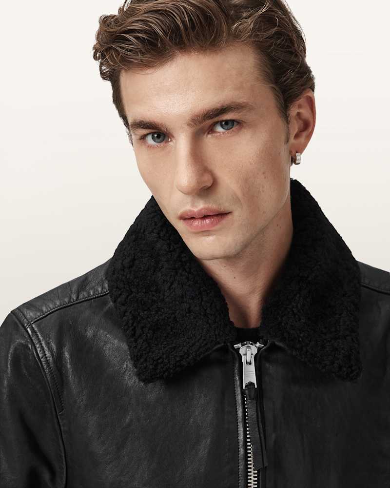 Vaucluse Aviator Leather Jacket