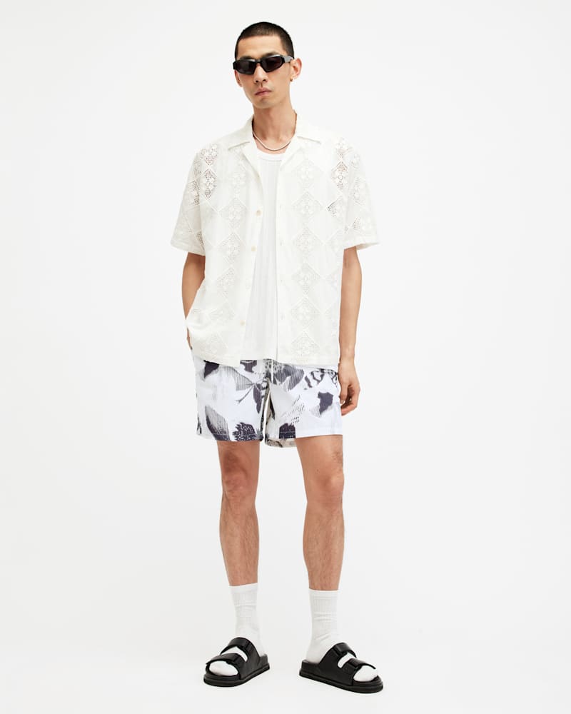 Frequency Slim Fit Swim Shorts