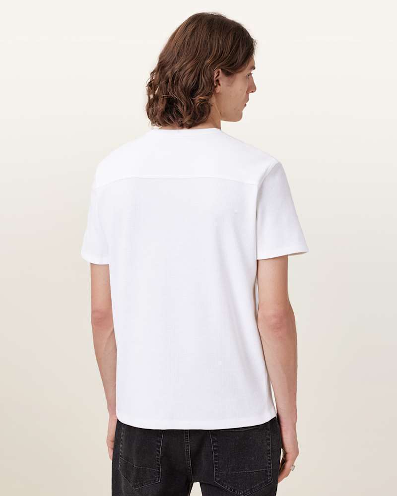 Ellis Waffle Texture Crew Neck Ramskull T-Shirt