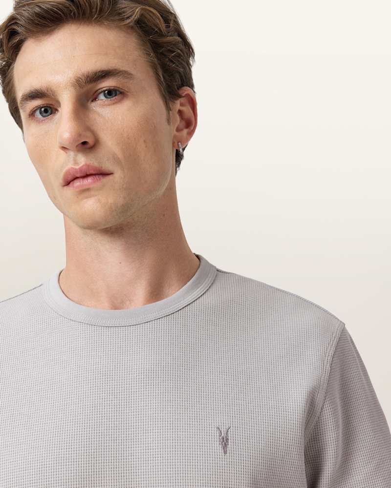 Ellis Waffle Texture Crew Neck T-Shirt