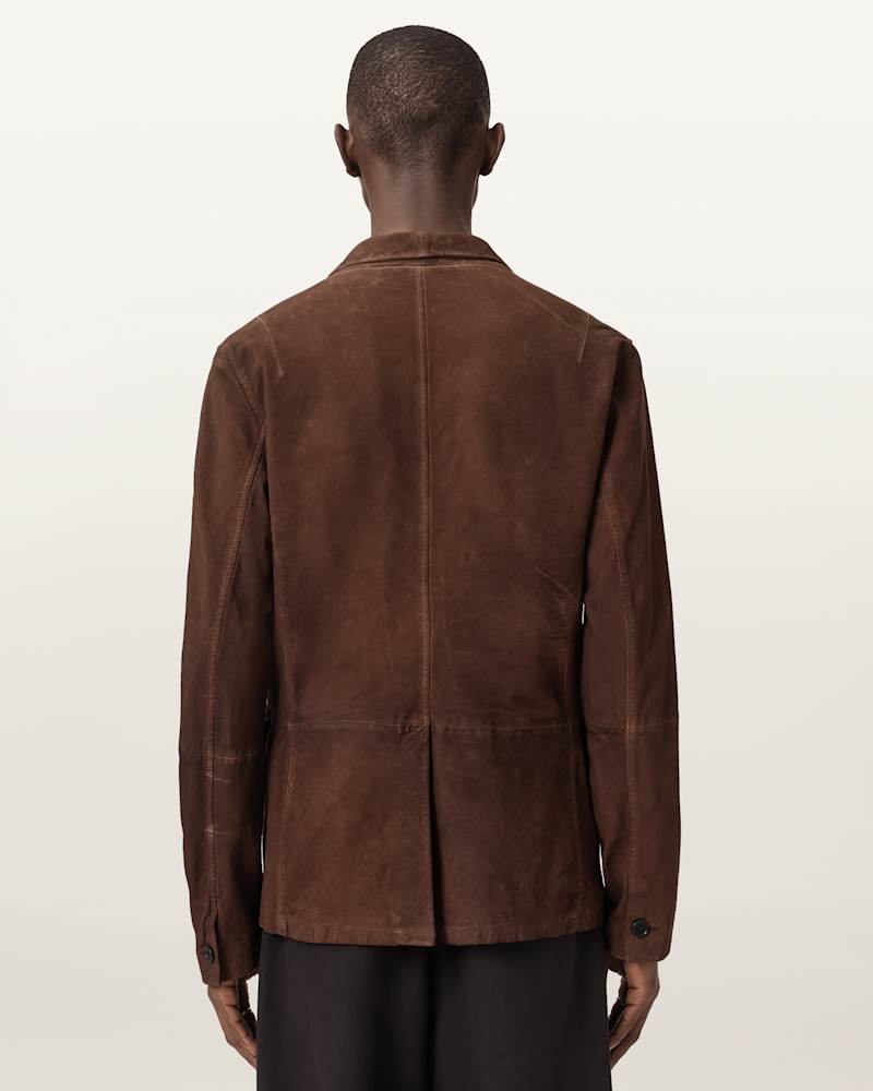 Monet Waxed Suede Blazer