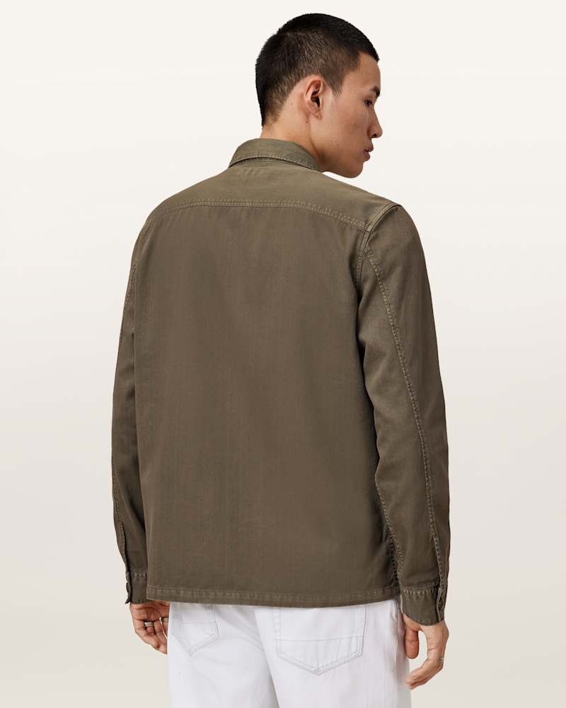 Albyn Long Sleeve Cotton Shirt