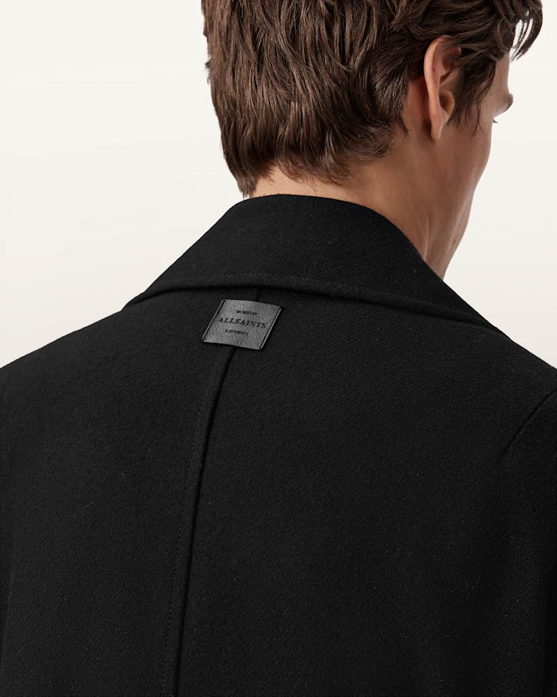 Curran Relaxed Fit Wool Coat