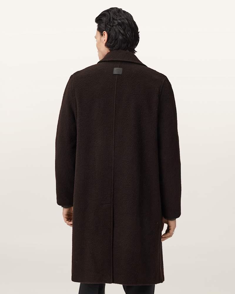 Duke Single Breasted Wool Coat