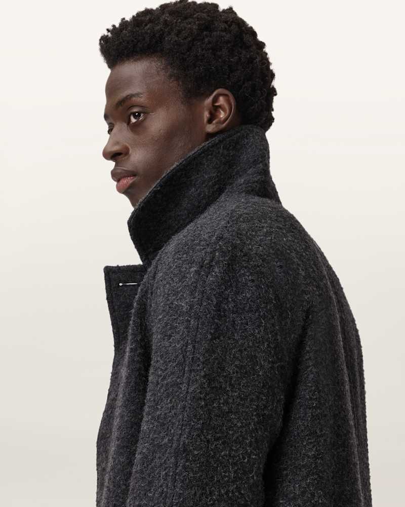 Duke Single Breasted Wool Coat