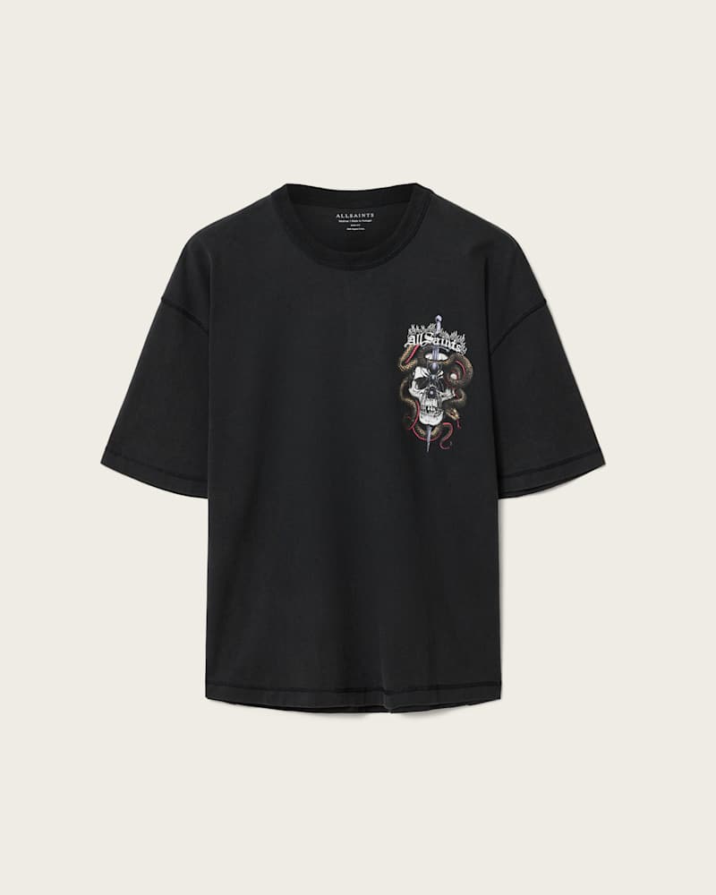 Araknid Short Sleeve Boxy Graphic T-Shirt  