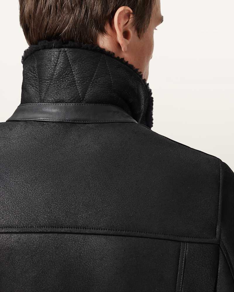 Correz Shearling Biker Jacket