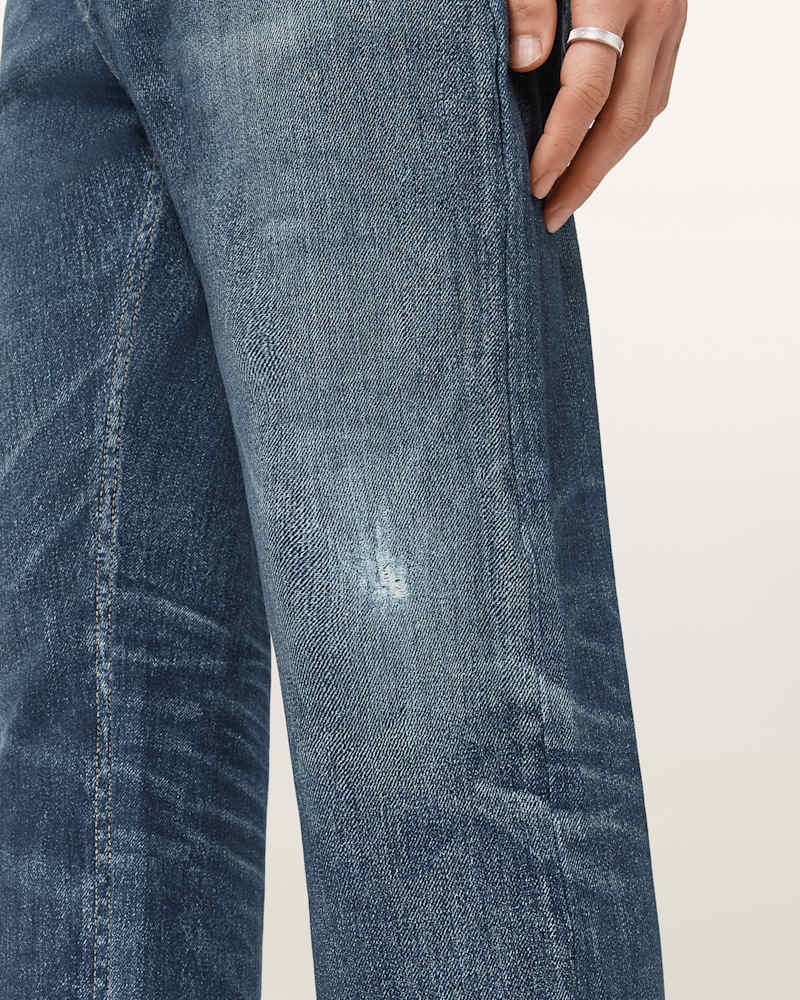Bead Straight Leg Illusion Trousers