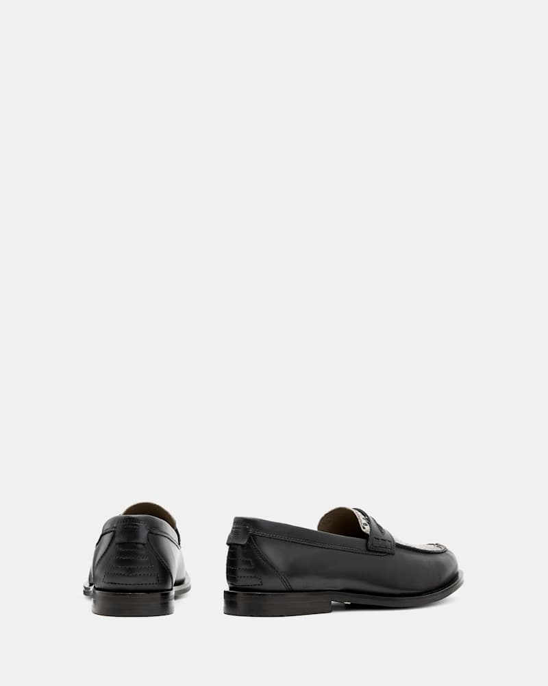 Harmon Western Leather Loafer Shoes