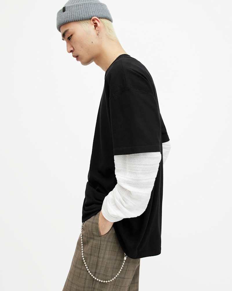 Isac Oversized Crew Neck T-Shirt