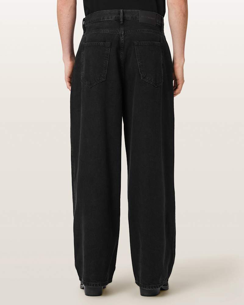 Daze Pleated Wide Leg Jeans