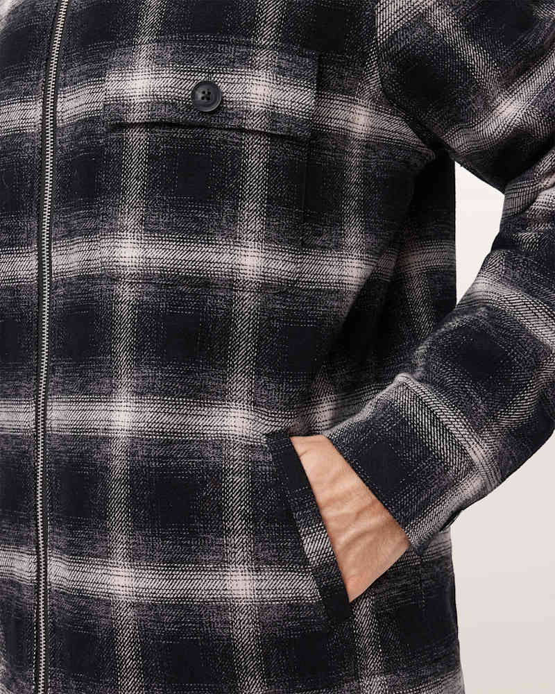 Bayo Sherpa Checked Jacket