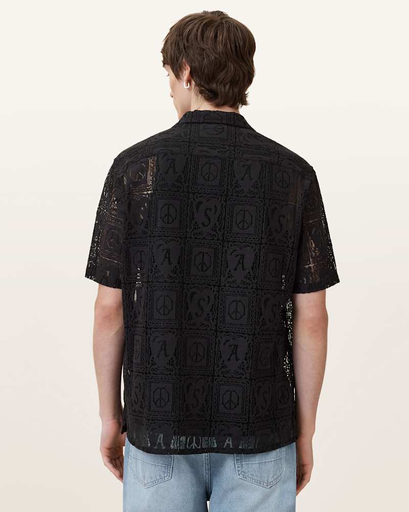 Netley Short Sleeve Lace Shirt