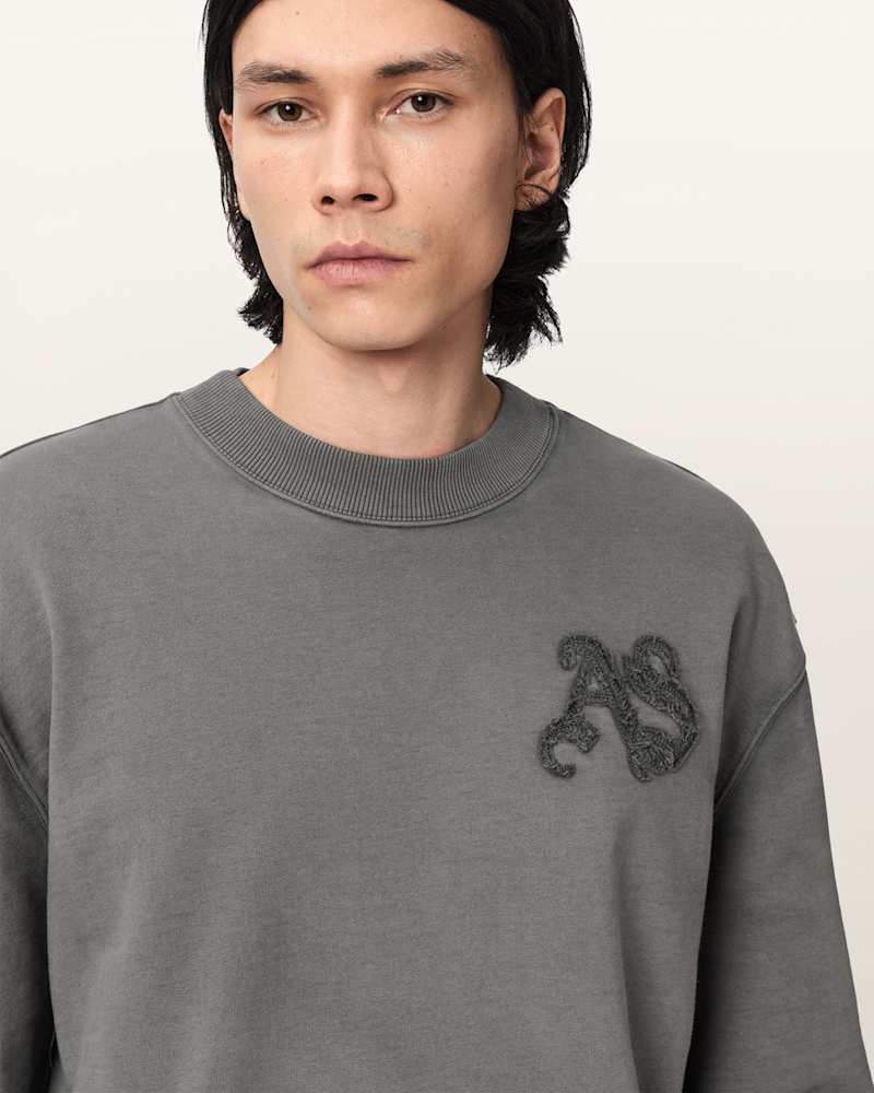 Insignia Crew Neck Cotton Sweatshirt