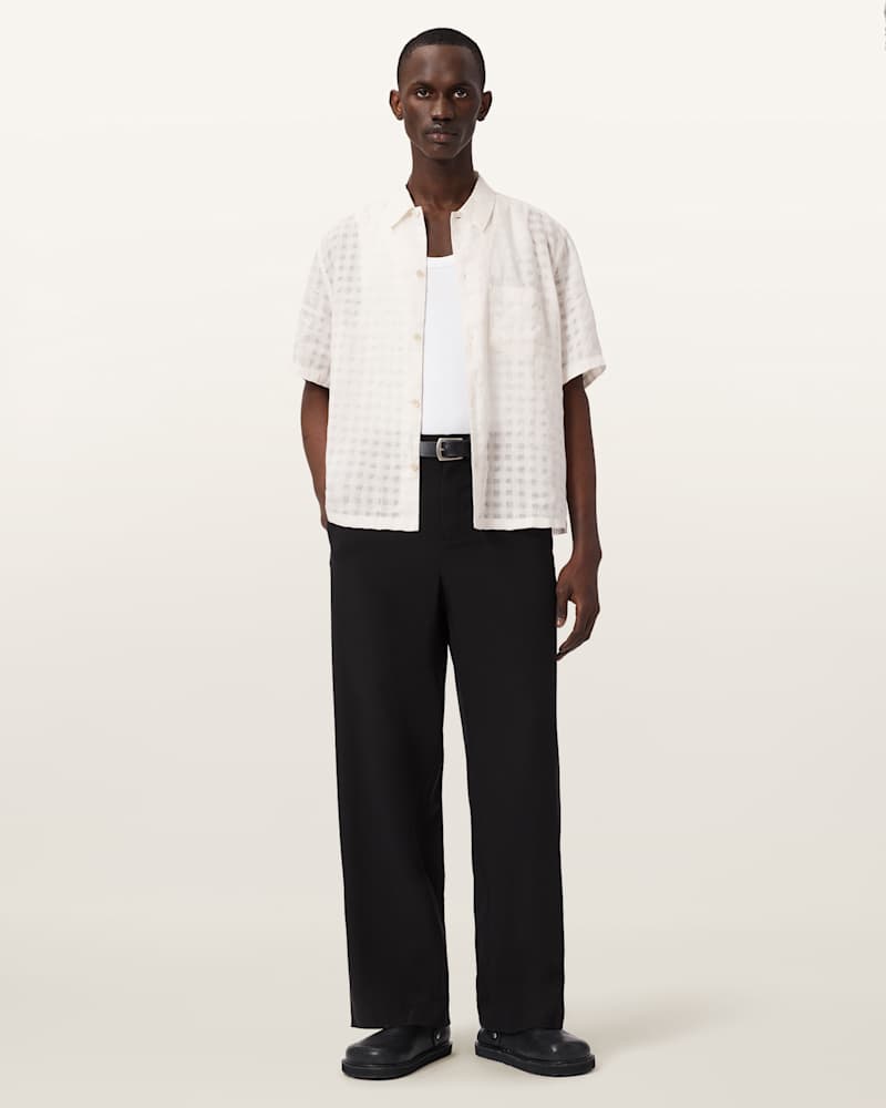 Aubrey Short Sleeve Linen Blend Shirt