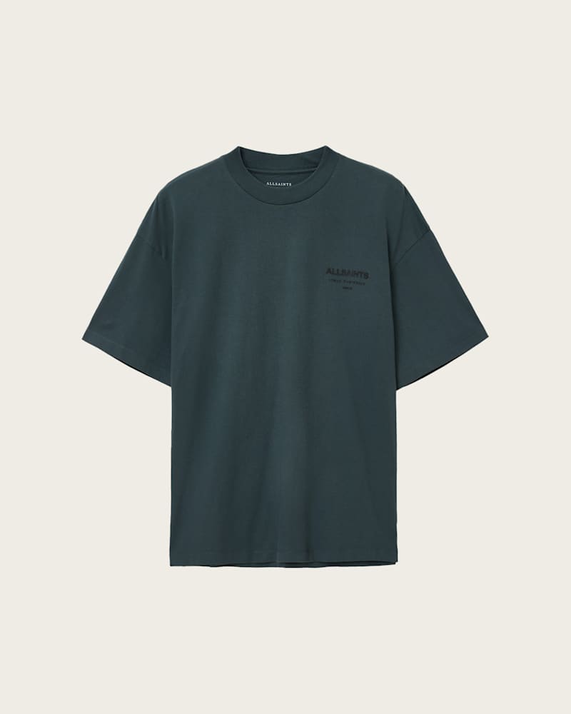 Xander Flocked Logo Oversized T-Shirt 