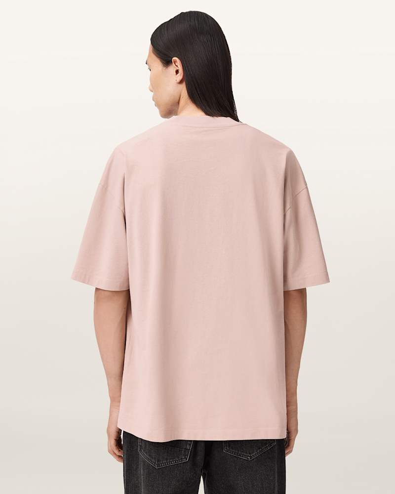 Xander Flocked Logo Oversized T-Shirt 