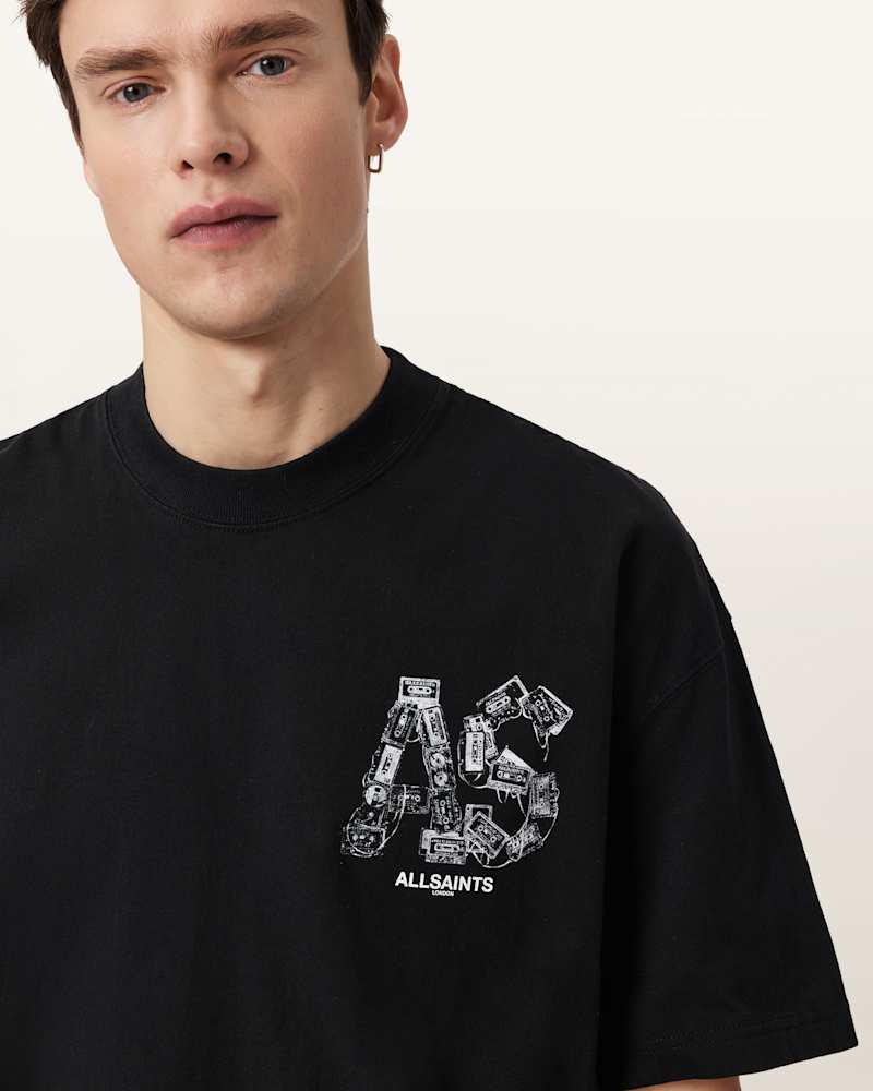 Mixtape Oversized Graphic T-Shirt