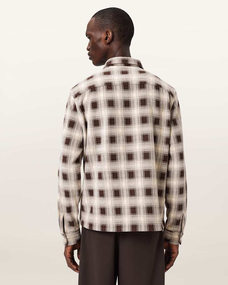 Krater Checked Long Sleeve Shirt