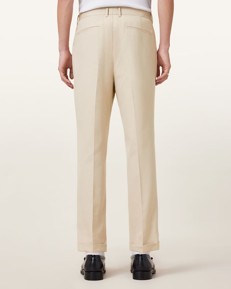 Tallis Slim Fit Cropped Trousers