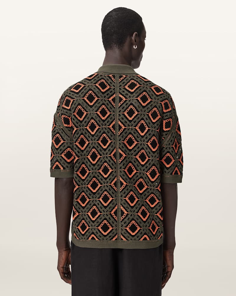 Morena Short Sleeve Collared Cardigan