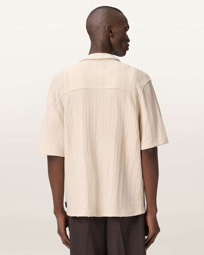 Trace Oversized Textured Shirt