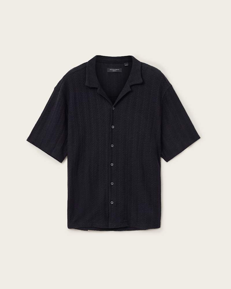 Trace Oversized Textured Shirt