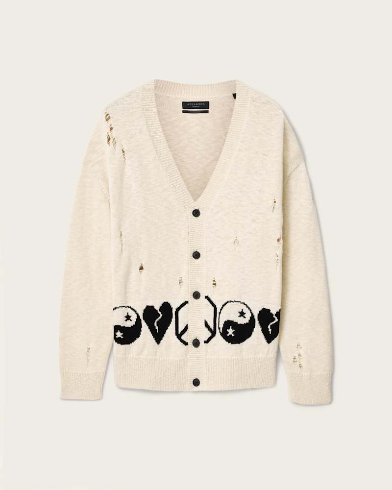 Tabua Oversized Jacquard Cardigan